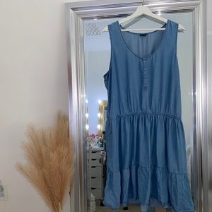 Jean inspired dress